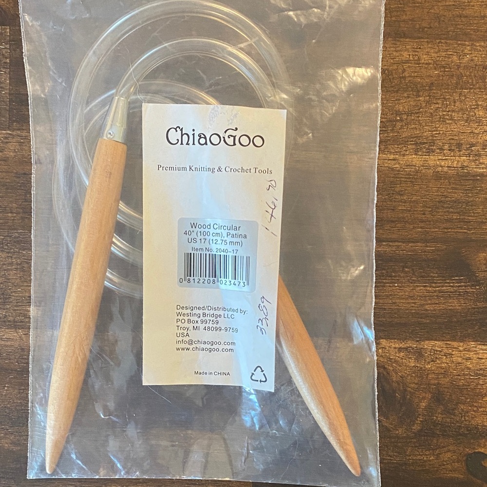 ChiaoGoo Wood Circular Knitting Needles